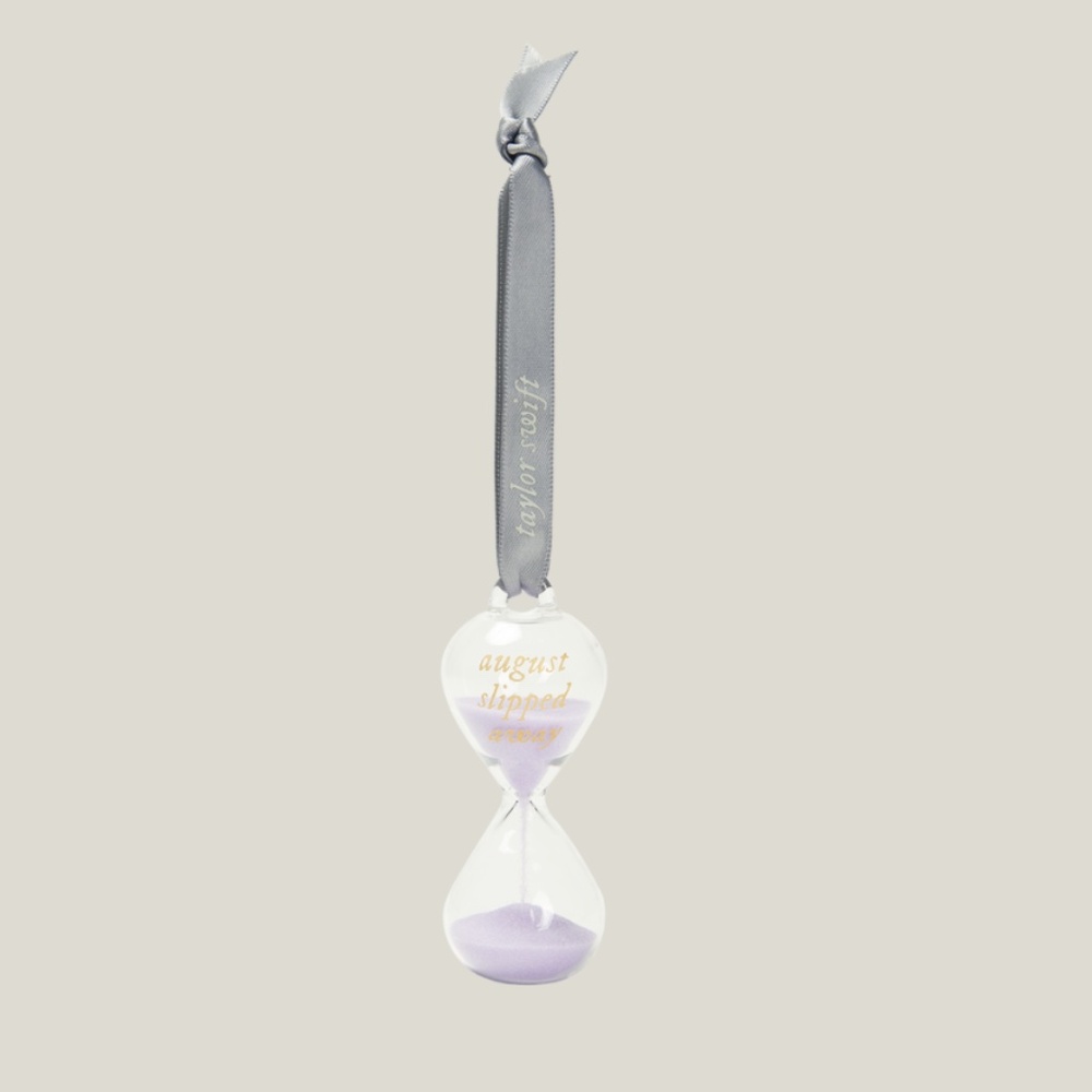 Taylor Swift Folklore Hourglass Ornament NEW